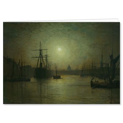 Ganymed Press - Thames Moonlight - John Atkinson Grimshaw